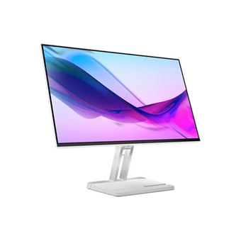 Lenovo L24i-4A - Écran LED - 24" (23.8" visualisable) - 1920 x 1080 Full HD (1080p) - IPS - 250 cd/m² - 1500:1 - 1 ms - HDMI, VGA - haut-parleurs - gris nuage