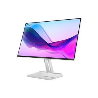 Lenovo L24i-4A - Écran LED - 24" (23.8" visualisable) - 1920 x 1080 Full HD (1080p) - IPS - 250 cd/m² - 1500:1 - 1 ms - HDMI, VGA - haut-parleurs - gris nuage