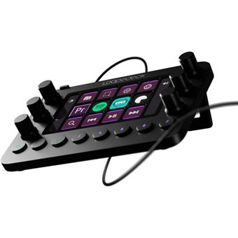 Console de streaming Loupedeck Live Noir