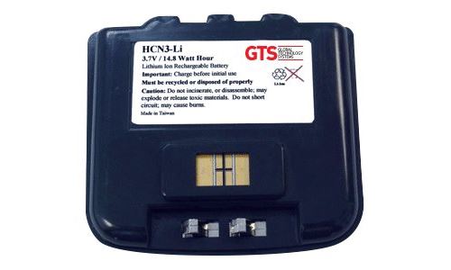 GTS HCN3-LI - Batterie pour ordinateur de poche (équivalent à : Intermec 318-016-002) - Lithium Ion - 4000 mAh - pour Intermec CN3, CN3A, CN3e, CN4, CN4e