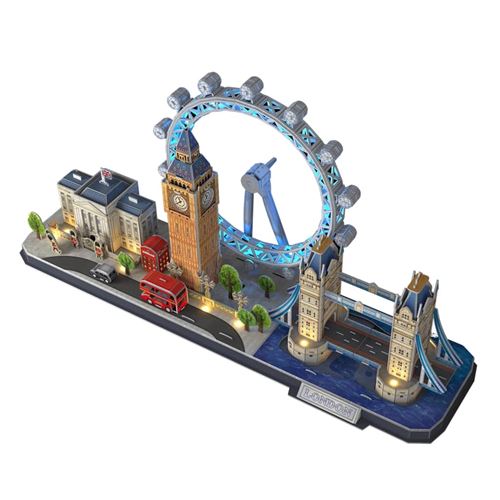 Cubic Fun Puzzle 3D à LED London 186 pcs - Puzzle - Achat & prix