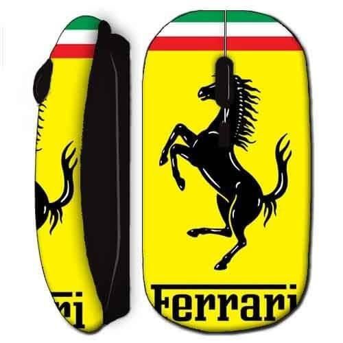 Souris sans fil logo ferrari italie noire Maniacase