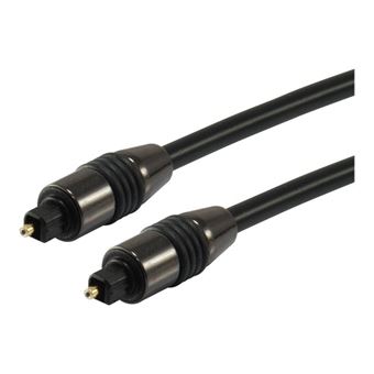 equip - Câble audio numérique (optique) - TOSLINK mâle pour TOSLINK mâle - 3 m - fibre optique - 1