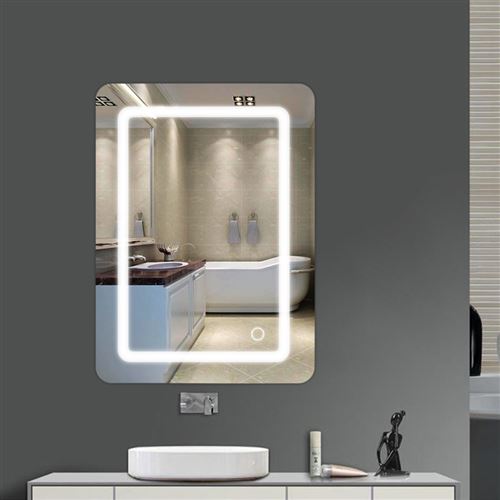 OHMG Miroir De Salle De Bain, Rectangulaire, 50 X 70 Cm | FindTheDeal