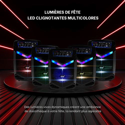 Enceinte Bluetooth Puissante-Enceinte Portable Extérieure Rechargeable Enceinte Bluetooth Puissante-Enceinte Portable Extérieure Rechargeable