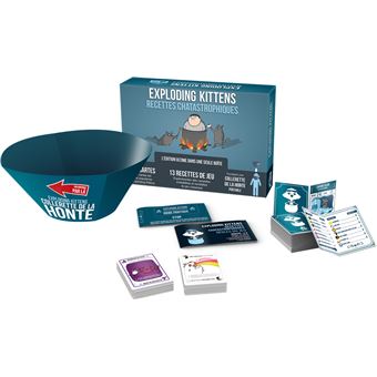 Jeu d'ambiance Exploding Kittens Recettes Chatastrophiques