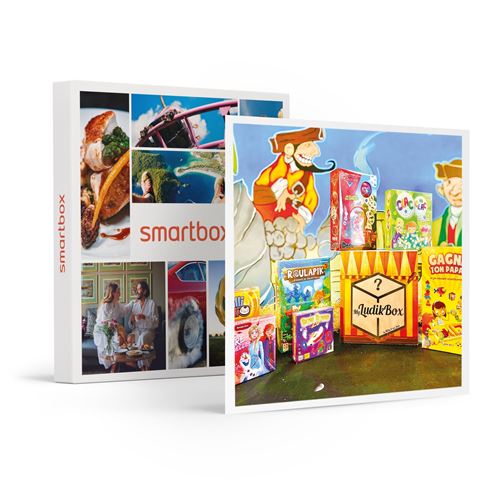 Coffret Cadeau SMARTBOX - Box suprise de jeux de société à thème pour toute la famille- Sport & Aventure