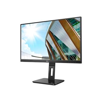 AOC U27P2CA - Écran LED - 27" - 3840 x 2160 4K @ 60 Hz - IPS - 350 cd/m² - 4 ms - 2xHDMI, DisplayPort, USB-C