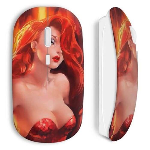 CAPACHEAP Souris Sans Fil Sexy Girl Cartoon Maniacase