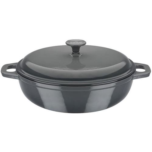 GSW Gusseisen Schmortopf Grey Shadow 30cm, 4,5 L