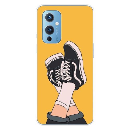 Coque en silicone imprimée compatible OnePlus 9 Sneakers