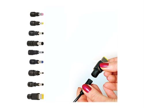 PORT - Netspanningsadapter - 100-240 Volt wisselstroom V - 65 Watt - Europa