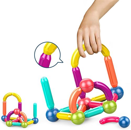 YOSOO boule magnétique en Ferrite Boules magnétiques anti-Stress, 100  pièces, jouet de bureau, masseur, perles loisirs aimant