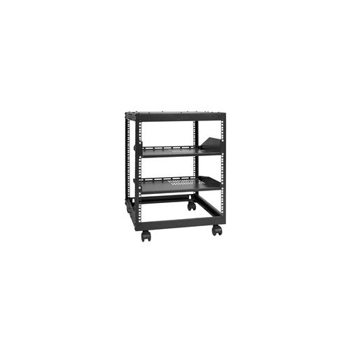 Non Communiqué Vevor Étagère Serveur 12U À 4 Poteaux Et À Cadre Ouvert 58,5-101,6 Cm Ajustable - Image 1