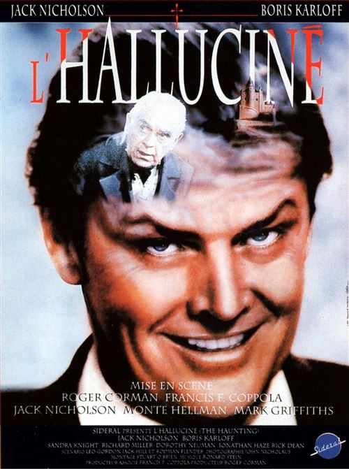 Affiche de Cinéma Originale - L'Halluciné - the Terror - 1963 - Jack Nicholson - 120x160cm