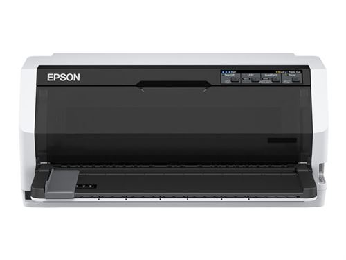 Epson LQ 780N - Imprimante - Noir et blanc - matricielle - A3 - 360 x 180 dpi - 24 pin - jusqu'à 487 car/sec - parallèle, USB 2.0, LAN
