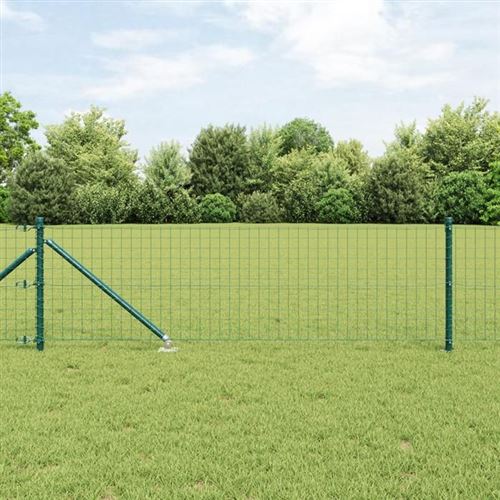 Vidaxl Clôture Euro Avec Des Pointes 50 X 0,6 M Acier Recouvert De Pvc - Image 2