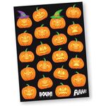 Lot De 100 Mini Gommes Halloween Citrouilles Et Animaux – Friandise Ou Jouet Pour Fête, école, Récompense