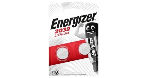 Pile bouton au bouton lithium cr2032 3 v 2-blister