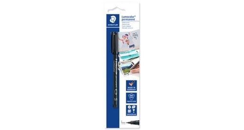 Staedtler staedtler lumocolor fotomarker permanent, schwarz, blister noir