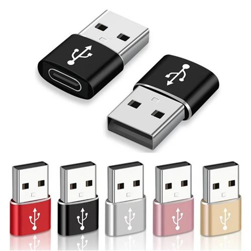 Prise USB Adaptateur chargeur USB pour iPad iPhone Galaxy Huawei Xiaom