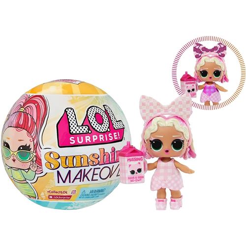 L.o.l. Surprise sunshine makeover doll asst in pdq MGA589396EUC