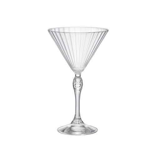 Boite de 4 verres martini America  24.5 cl - Bormioli Rocco -  - Verre Cristallin