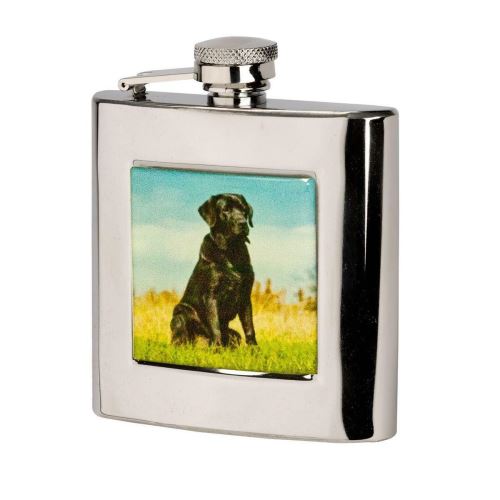 Flacon de hanche de 6 oz Labrador