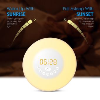 13€99 sur Service de réveil Lumière réveil Sunrise Simulation Haut