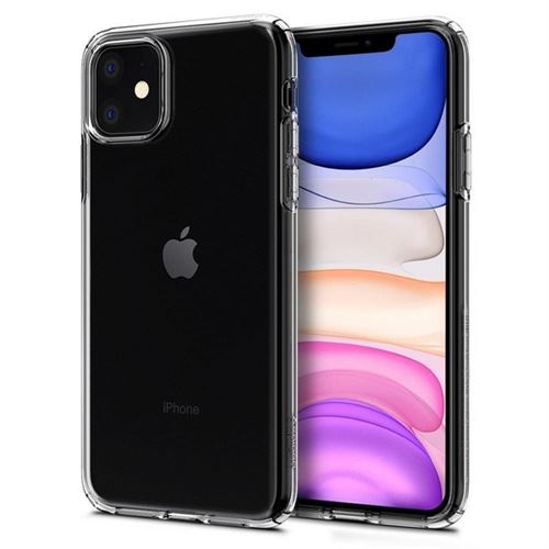 Coque Spigen liquid crystal transparent pour Iphone 11