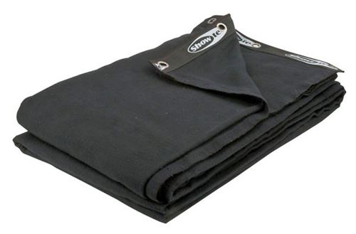 Showgear Backdrop Black 6m x 9m Adhésif, Gaffeur