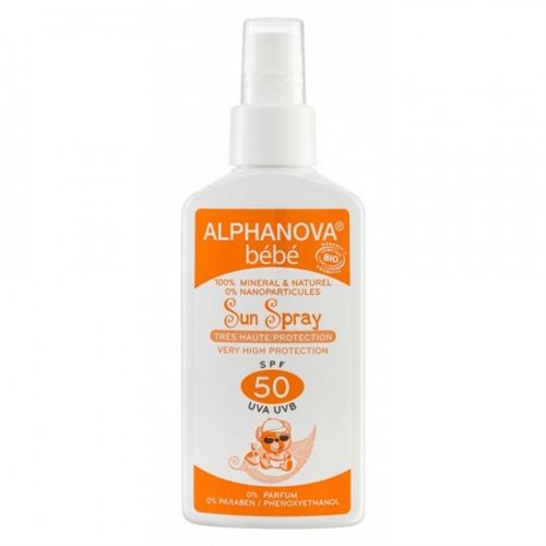 Sun Spray Bébé Bio SPF 50+ 125 ml