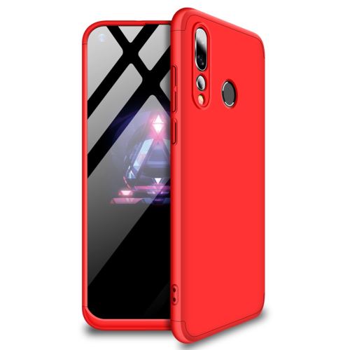 Coque en TPU mat en 3 parties détachable rouge pour votre Huawei nova 4