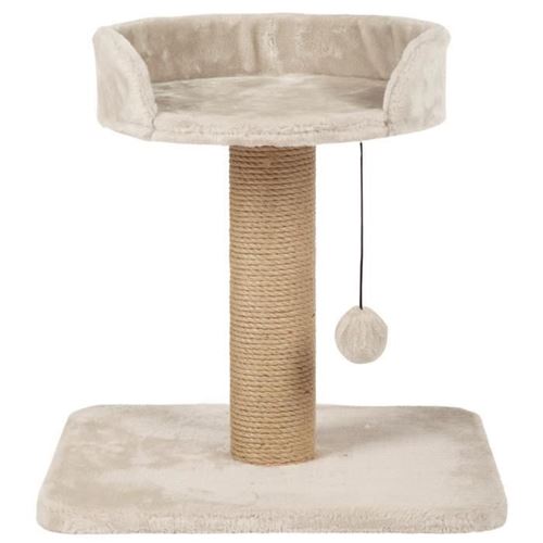 Trixie Voir La Photo Arbre A Chat Mica - H46 Cm - Gris Clair - Image 1