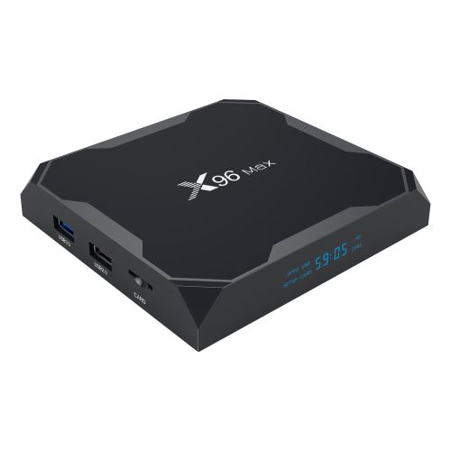 Docooler X96 Max Smart Tv Box Android 8.1 4Go Ddr4 32Go Emmc Bluetooth 4.X Amlogic S905x2 2.4G + 5.8G Dual Band Wifi Usb3.0 Lecteur Multimédia Supporte 4K Hd - Image 2