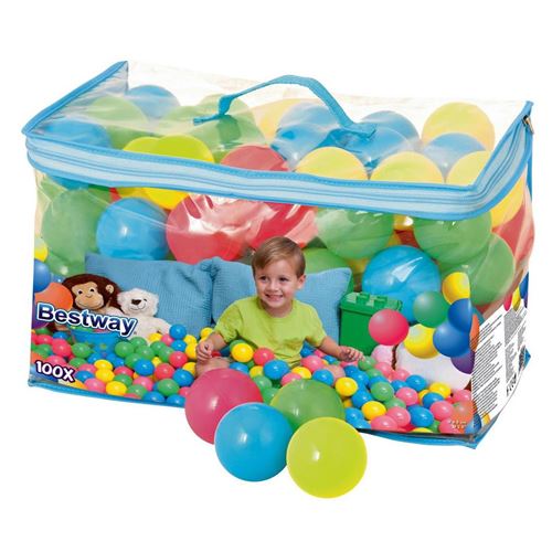 Balles Bestway Balles flottantes 100 Multicolor Taille : UNI