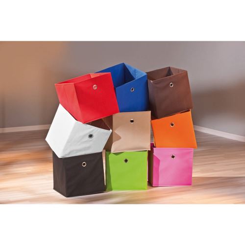 Paris Prix - Boîte De Rangement Pliable kase 32cm Blanc