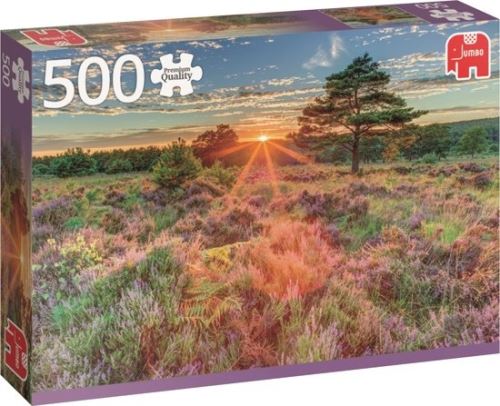 Jumbo Puzzle Heather au coucher du soleil 500 pièces