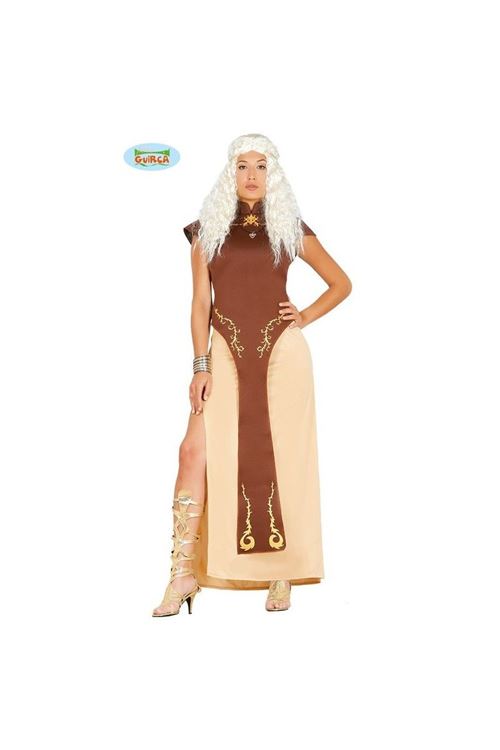 Costume Reine Des Dragons - Marron - M