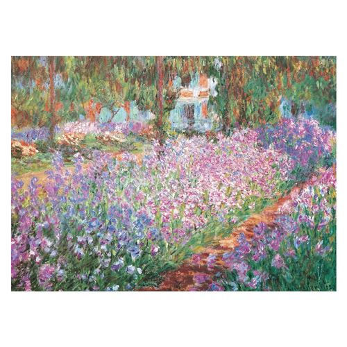 Eurographics Monet S Garden par Claude Monet puzzle (1000 pièces)
