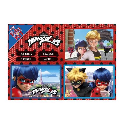 5 Sur Clementoni Mini Edukit Miraculous Dominos Puzzle Et 6 Cubes Coffret Multi Jeux Achat Prix Fnac