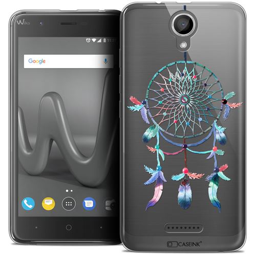 Coque Crystal Gel Wiko Harry (5 ) Extra Fine Dreamy - Attrape Rêves Rainbow