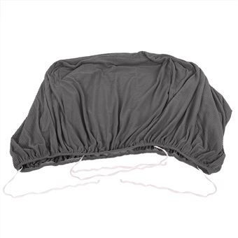 Housse De Canapé Salon Couverture De Meuble 2 Places 145 185cm Gris Foncé