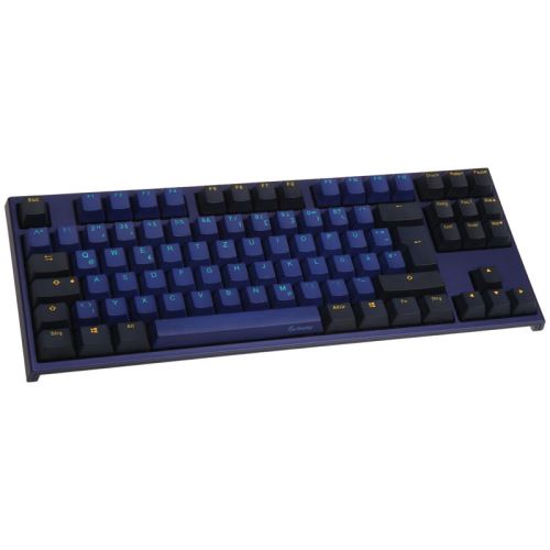 ducky clavier ducky one 2 tkl horizon pbt gaming, mx-blue bleu noir
