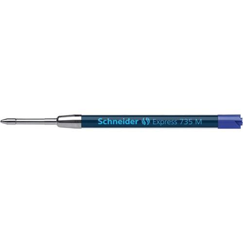 Recharge pour stylo bille - Encre bleue - Pointe moyenne - Schneider - Express 735