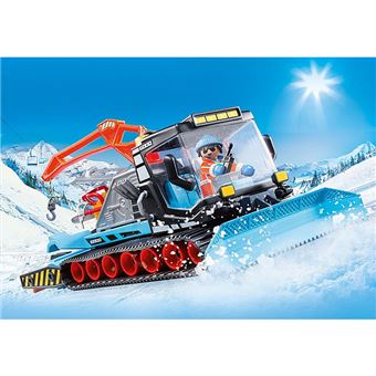 Playmobil Family Fun Les sports d'hiver 9500 Agent avec chasse-neige