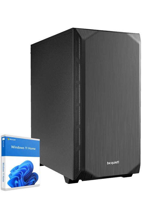 PC Professionnel Watercooling, Intel i5-10400F, Geforce GTX 1650, 16 Go RAM DDR4, 500Go SSD NVMe M.2 PCIe, 3To HDD, USB 3.1, Wifi, avec Win 10