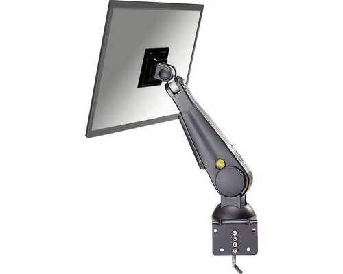 Neomounts FPMA-D100 - Kit de montage - pleine action - pour Écran LCD - noir - Taille d'écran : 10-30 - pinces montables, montrable sur bureau