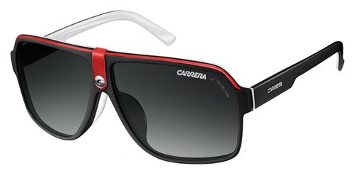Carrera Eyewear lunettes de soleil Carrera 33 unisexe noir/rouge avec verres gris