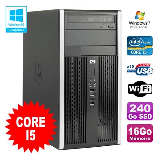 Acheter Pc tour hp pro 6200 core i5 3.1ghz 16go disque 240go ssd graveur wifi win 7 État correct - 209,00 € Pc tour hp pro 6200 core i5 3.1ghz 16go disque 240go ssd graveur wifi win 7 État correct - Hewlett-Packard reconditionné disponible sur Fnac